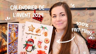 Calendrier de lavent Onirique  Papeterie amp Céramique 2024 🌟🎄 [upl. by Nodearb]