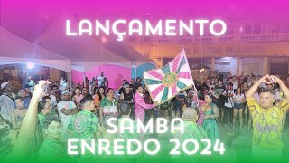 LANCAMENTO SAMBA ENREDO 2024 UNIDOS DO ROGER Carnaval2024 [upl. by Barger]