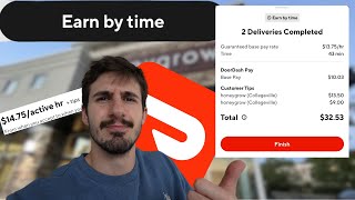 First Doordash Earn By Time Shift… Is It Worth it [upl. by Pagas]