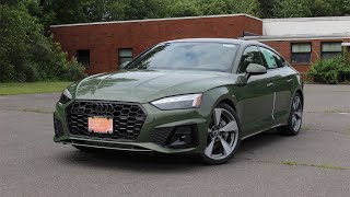 2021 Audi A5 Sportback 45 Premium Plus  Features Review amp POV Road Test [upl. by Augy]