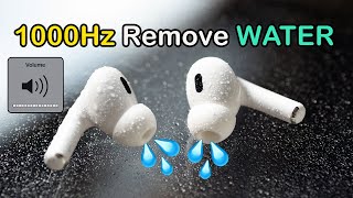 Sound To Remove Water From Airpods [upl. by Kramal]