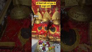 माता वैष्णो देवी के अद्भुत दर्शन vaishnodevi mata durga facts matarani shorts shortsfeed [upl. by Oihsoy531]