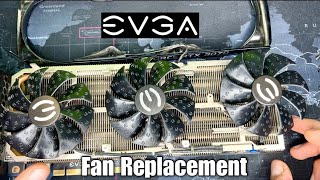 3070 Evga Fans Replacement [upl. by Scholz]