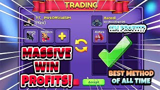 Trading Montage 2 🔥OVER 11 MILLION PROFIT🔥💎ROAD TO 100M COINS💎 Dragon Adventures Fantasy  Roblox [upl. by Verene]