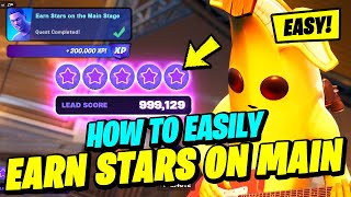 How to EASILY Earn Stars on the Main Stage 20  Fortnite Festival Quest [upl. by Ylrahc]