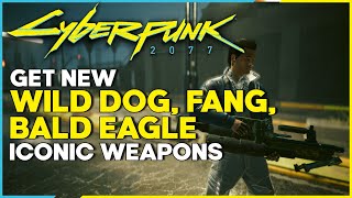 How to get the Fang Wild Dog and Bald Eagle iconic weapons  Cyberpunk 2077 Phantom Liberty [upl. by Ylahtan]