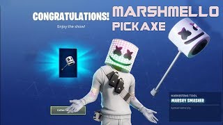 Fortnite Marshmello Pickaxe All locations Epic Fortnite Pickaxe [upl. by Treblig44]