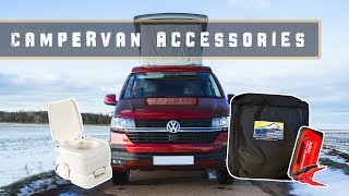 Our TOP 5 Campervan Accessories for 2021 [upl. by Lynnelle]