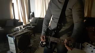 Bauhaus  Telegram Sam madz guitar cover [upl. by Tnomal]