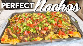 How to make the best loaded nachos  Beef Nachos Recipe From the Good place  Mexican Street Nachos [upl. by Sumer]