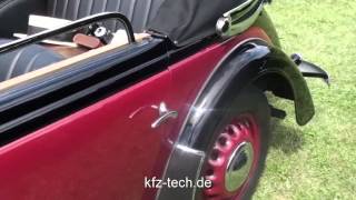 Adler Trumpf Cabrio von 1938 [upl. by Walling96]