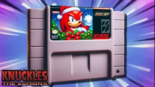 Knuckles LLEGA A SUPER NINTENDO y la paso muy mal [upl. by Eylhsa]