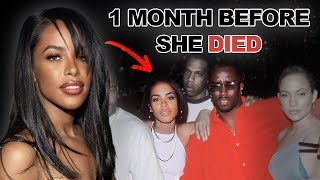 AALIYAH Attended a DIDDY PARTY Weeks Before 💀 [upl. by Tooley]