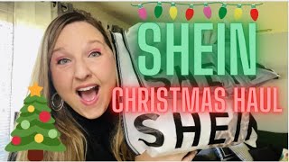 Awesome SHEIN Christmas haul 🎄 Oct 2021 [upl. by Ahsircal]