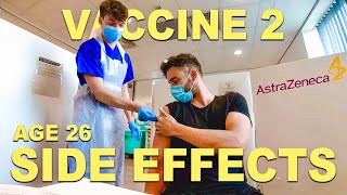 2ND DOSE COVID VACCINE AstraZeneca  My Side Effects Reaction Vlog [upl. by Ikcaj856]