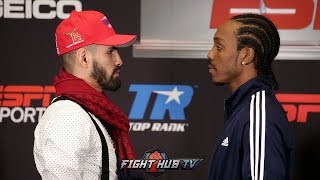 JOSE RAMIREZ VS AMIR IMAM  FULL FACE OFF VIDEO  FINAL PRESS CONFERENCE [upl. by Gwenore231]