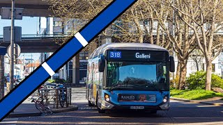 Bus 318  Heuliez GX337 Elec IDFM Carnot  Mairie de Romainville RATP Partie 2 [upl. by Rawdan]