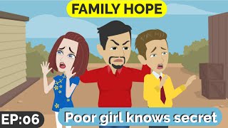 ❤️Family Hope Part 6  Animated stories  English Story  English Conversation  Window English [upl. by Sosthenna949]