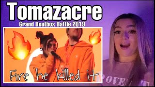 TOMAZACRE  Grand Beatbox Battle 2019 Compilation REACTION [upl. by Gabey543]