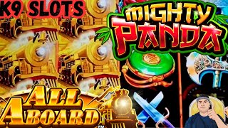 💥 PERDIMOS GANAMOS en el casino 💥 LARGA SESION de ALL ABOARD slot machine BONUS Y FREE GAMES [upl. by Littman]