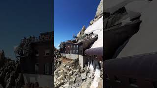 Entre lAiguille du Midi et le Mont Blanc ☀️🔝🤤 [upl. by Ahtanaram]