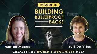 Bulletproof Backs Ep 15  Hockey Star amp Physio  Bart De Vries  The Worlds Healthiest Desk [upl. by Mendelsohn350]