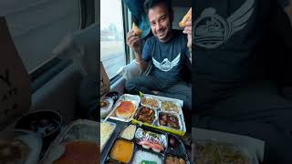 Telangana Express Journey 😍😍food by railofy [upl. by Morty]