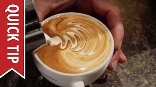 How to Create Latte Art [upl. by Eenahc]