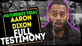 AARON DIXON TESTIMONY [upl. by Eidac166]