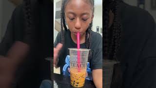 Boba running low bobaqueen sassy kids youtubeshorts yt viral shorts [upl. by Iznek]