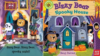 🦇 Kids Book Reading BIZZY BEAR SPOOKY HOUSE  Read aloud read along [upl. by Yeltsew]