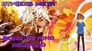 Digimon TCG  BT14EX5 Meta  Beyond Bond  Agubond Fun interactions and combos [upl. by September]