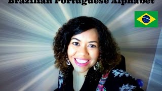 Brazilian Portuguese Lesson 1  Alphabet [upl. by Kendra842]