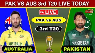 Pakistan vs Australia 3rd T20 Match 2024  Pak vs Aus 3rd T20 Watch Score Commentary [upl. by Berey740]