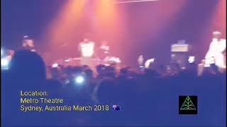 The Underachievers Live Sydney Australia quotPACKSquot Metro Theatre 2018 [upl. by Ycinuq]