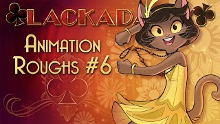 Lackadaisy  Flapper Cat dances the Charleston Animation Preview [upl. by Neenwahs]