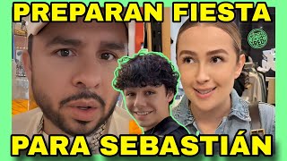 LARRY Y KENIA PREPARAN UNA GRAN FIESTA PARA SEBASTIÁN NOTICIAS DE LA RED [upl. by Guenzi]