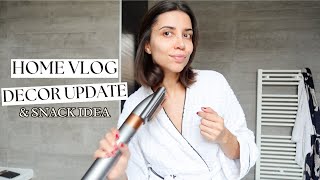 HOME VLOG NOUVELLE AVANCÉE DÉCO RDV MÉDICAUX ET IDÉE ENCAS SAIN  VLOG  ROSEANDMUSC [upl. by Idyak]