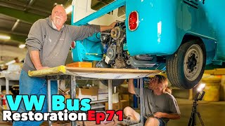 VW Bus Restoration  Episode 71  Million things  MicBergsma [upl. by Ysnap]