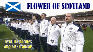 🏴󠁧󠁢󠁳󠁣󠁴󠁿FLOWER OF SCOTLAND WITH LYRICSAVEC PAROLES  MURRAYFIELD  TOURNOI DES 6 NATIONS [upl. by Fabrin]