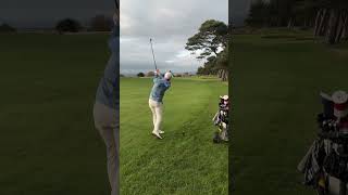 Ganton Golf Club 16th hole 145 yards 9 iron golf golfswing birdie [upl. by Malo394]