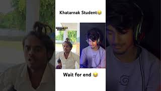 Bade khatarnak student hai 😂 comedy funnyrection comedyshorts [upl. by Fulmer]