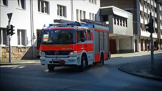 Doppel HLF Reserve Berufsfeuerwehr Hagen Feuerwache Mitte [upl. by Heda]