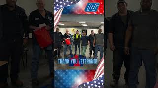 Thank you to our dedicated workers who are also veterans We salute your service salutetoveterans [upl. by Read]