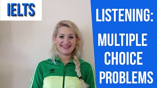 IELTS Listening TIPS for Multiple Choice PROBLEMS english video [upl. by Eural510]