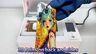 3D sublimation phone case printing machine for mobile phone accessories store [upl. by Liane571]