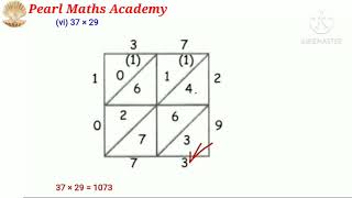 4th std Maths  Term 2  Unit  2  Numbers  Multiplication by Lattice Algorithm  Exercise  21 [upl. by Surovy]