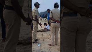 BEACH LO MUNIGIPOYADU 😱😥 youtubeshorts shorts viral beach rescue boating enjoy yt [upl. by Caitlin]