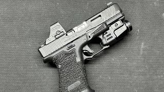 Frank Castle Customs stipple OEM DWS slide cut Glock [upl. by Cletus860]