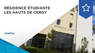 ESSEC les Hauts de Cergy  Résidence et logement pour les étudiant de lESSEC [upl. by Atteugram832]